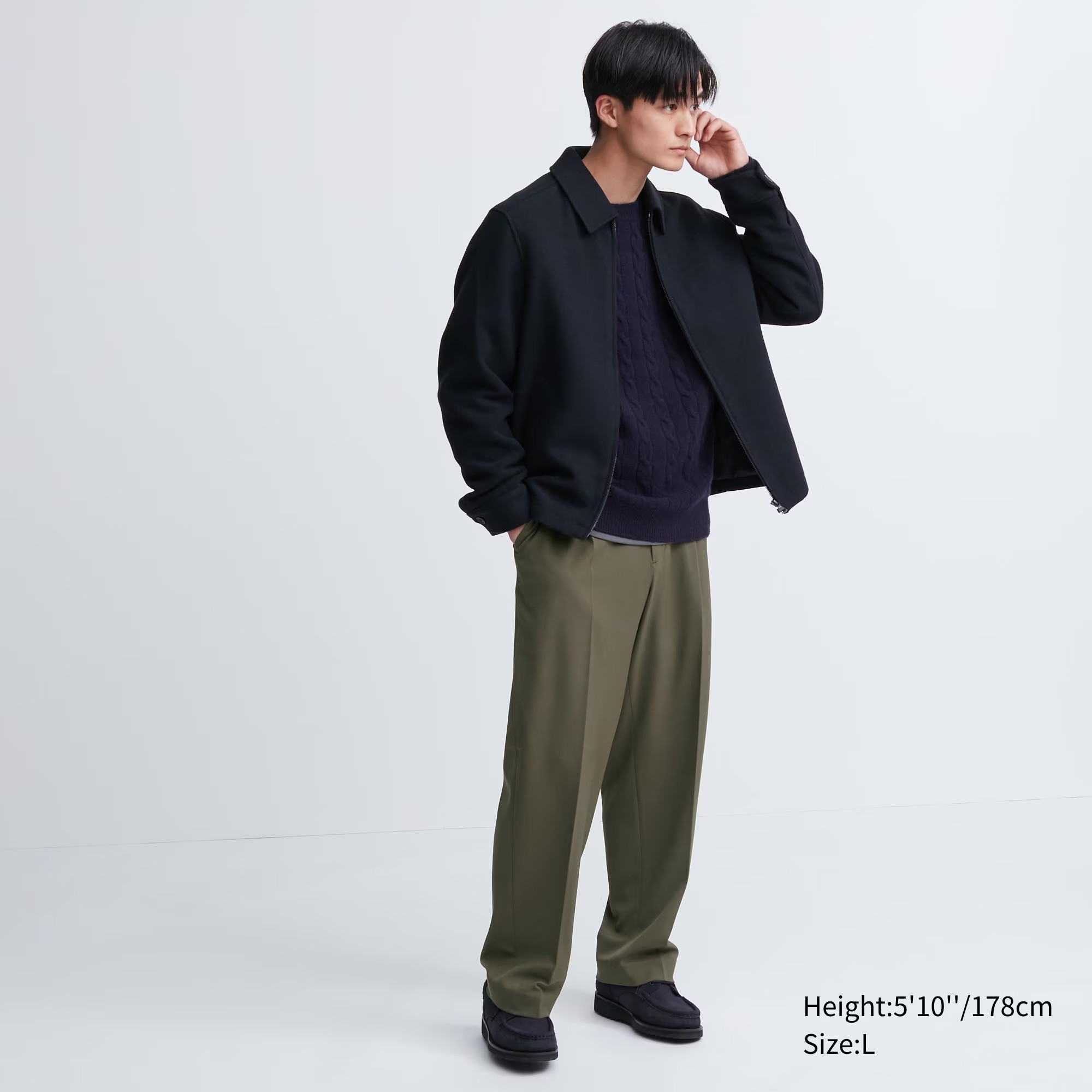 Wide-Fit Pleated Pants | UNIQLO (US)