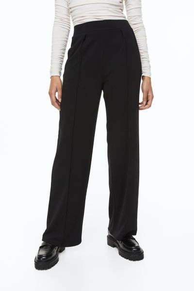 Elegante Hose mit hohem Bund | H&M (DE, AT, CH, NL, FI)