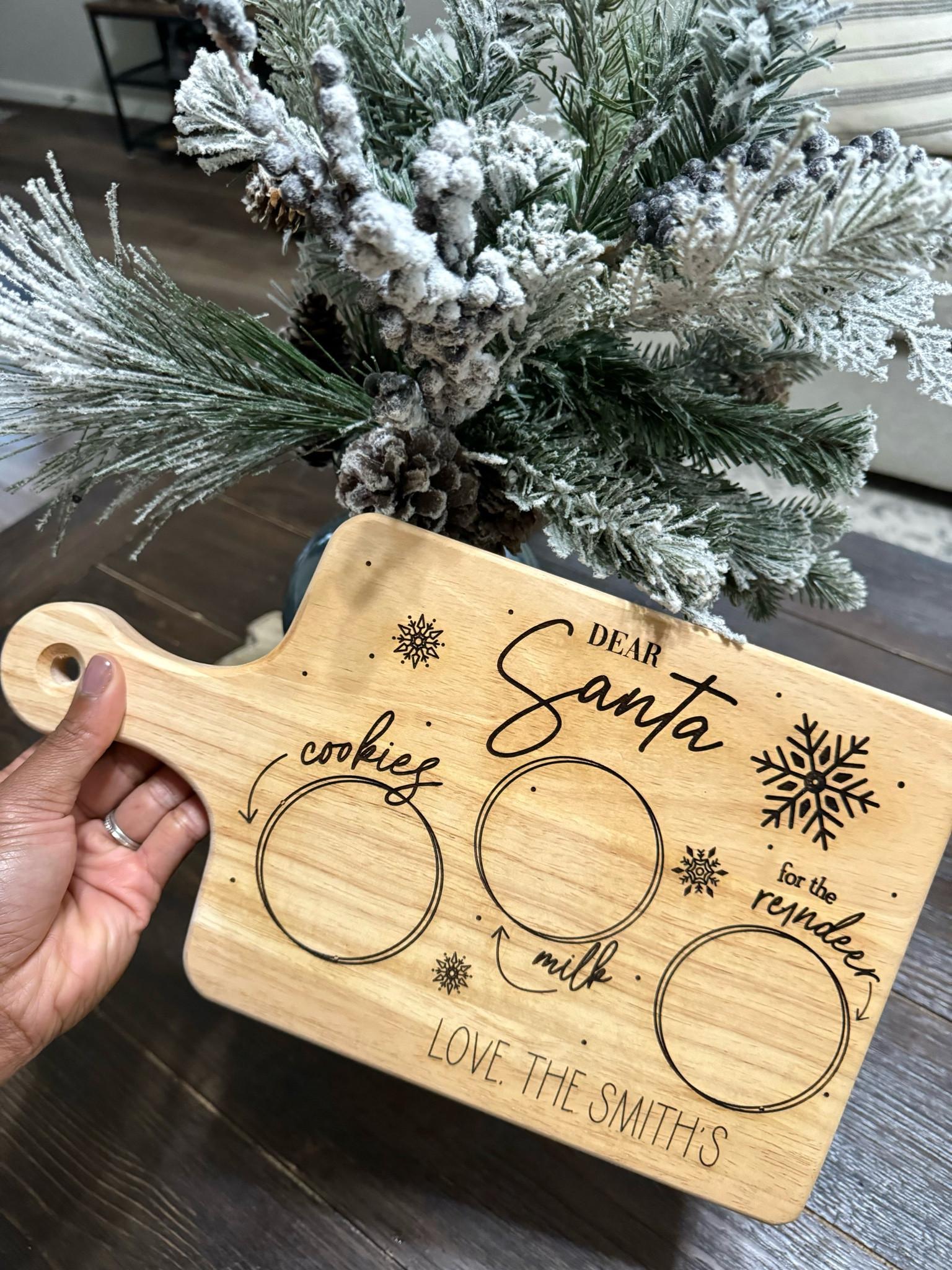 Our family Santa “plate” that I know we will keep for years to come because of the quality! 🎅🏽 

#LTKsalealert #LTKfamily #LTKHoliday