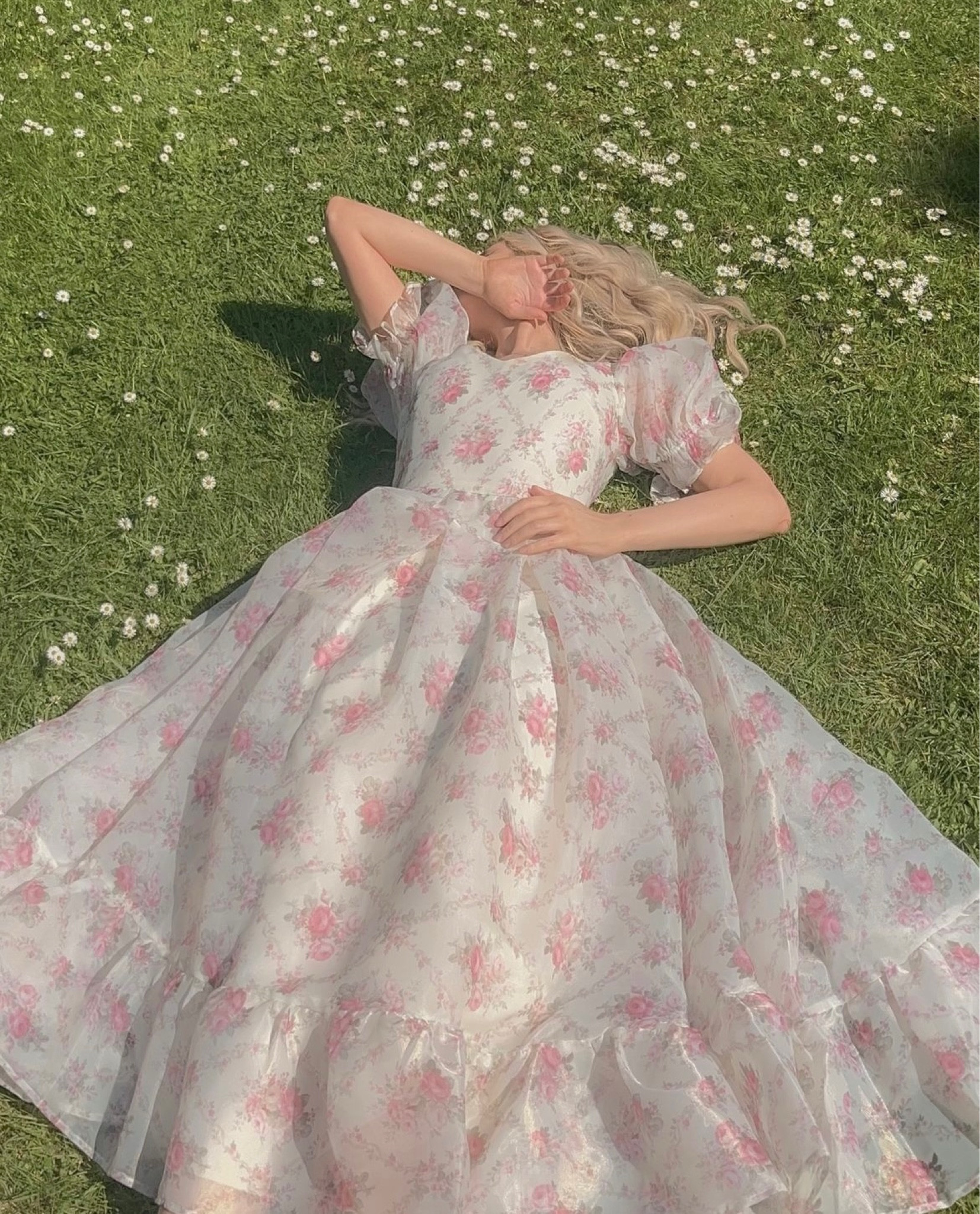 summertime florals in JessaKae 🌷🎀🫖 wearing this dress in a size S for reference! #coquette #cottagecore #fairy

#LTKstyletip #LTKwedding #LTKsummer