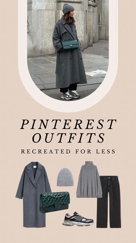 Recreating Pinterest outfits for less, so you don't have to! Here's how to recreate this perfect fall/winter look with items from your favourite budget-friendly stores.

#LTKstyletip