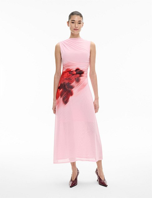 Witchery Mesh Drape Tank Dress | David Jones | David Jones (Australia & New Zealand)