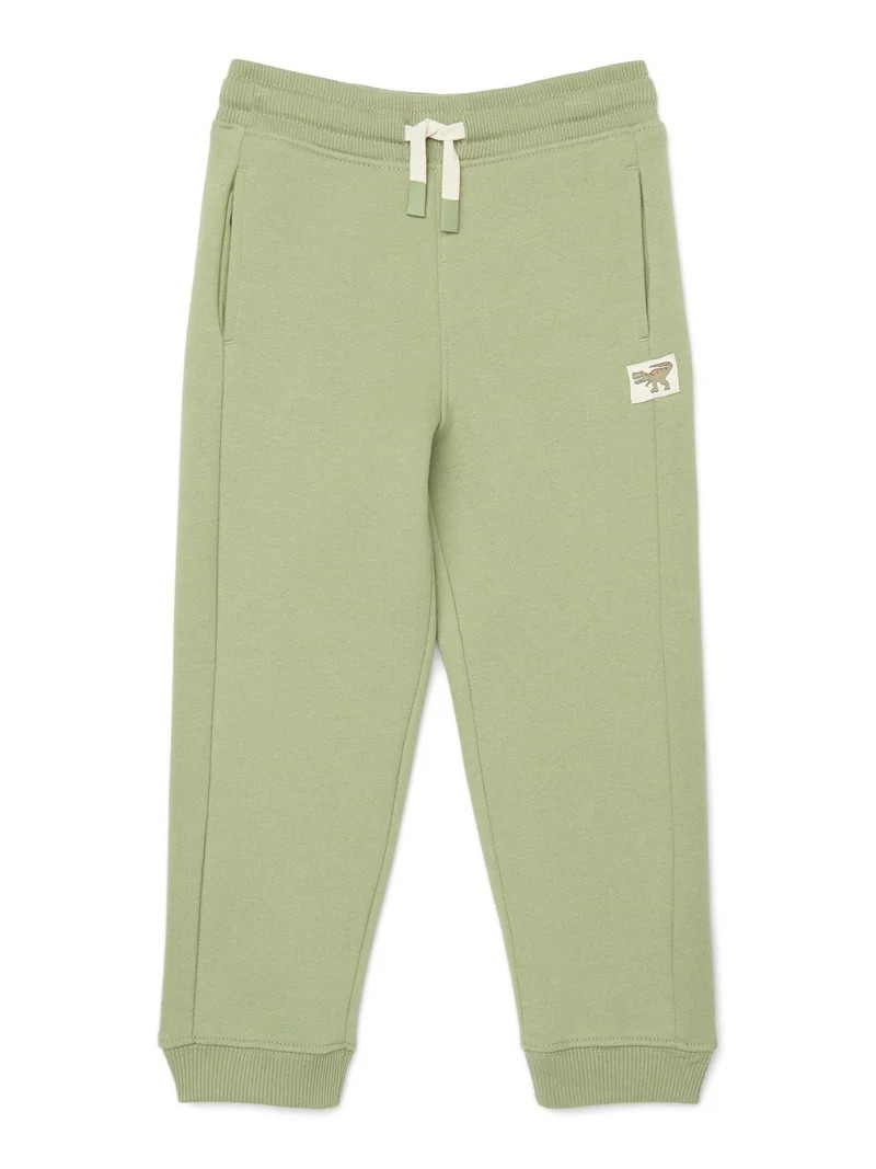 Wonder Nation Little Boys Fleece Jogger Sweatpants, Sizes 4-10 | Walmart (US)