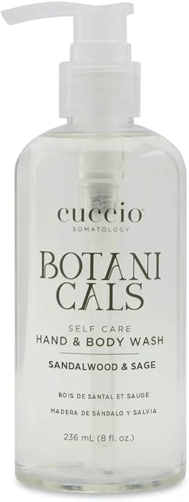 Cuccio Botanicals Hydrating Hand & Body Wash | Sandalwood and Sage | 8 Fluid Ounces | Amazon (US)