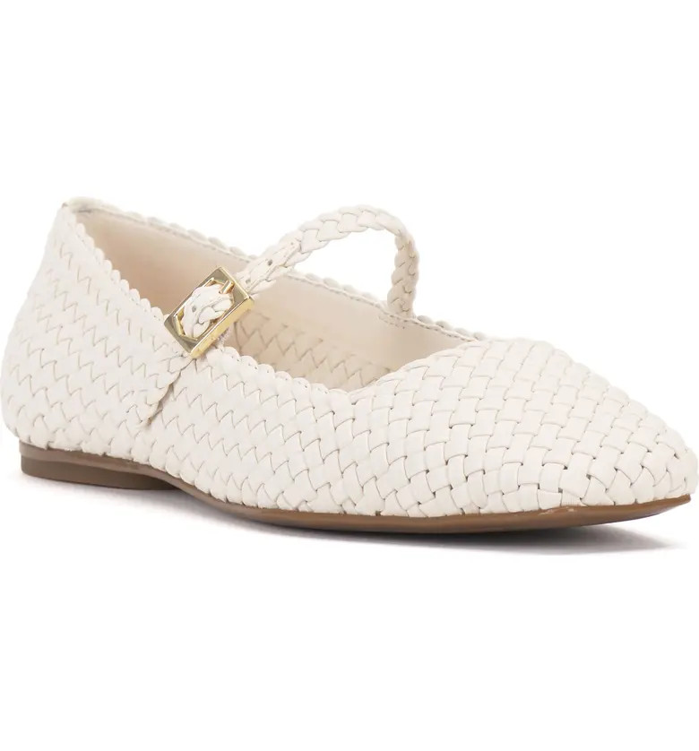 Vinley Mary Jane Square Toe Flat (Women) | Nordstrom