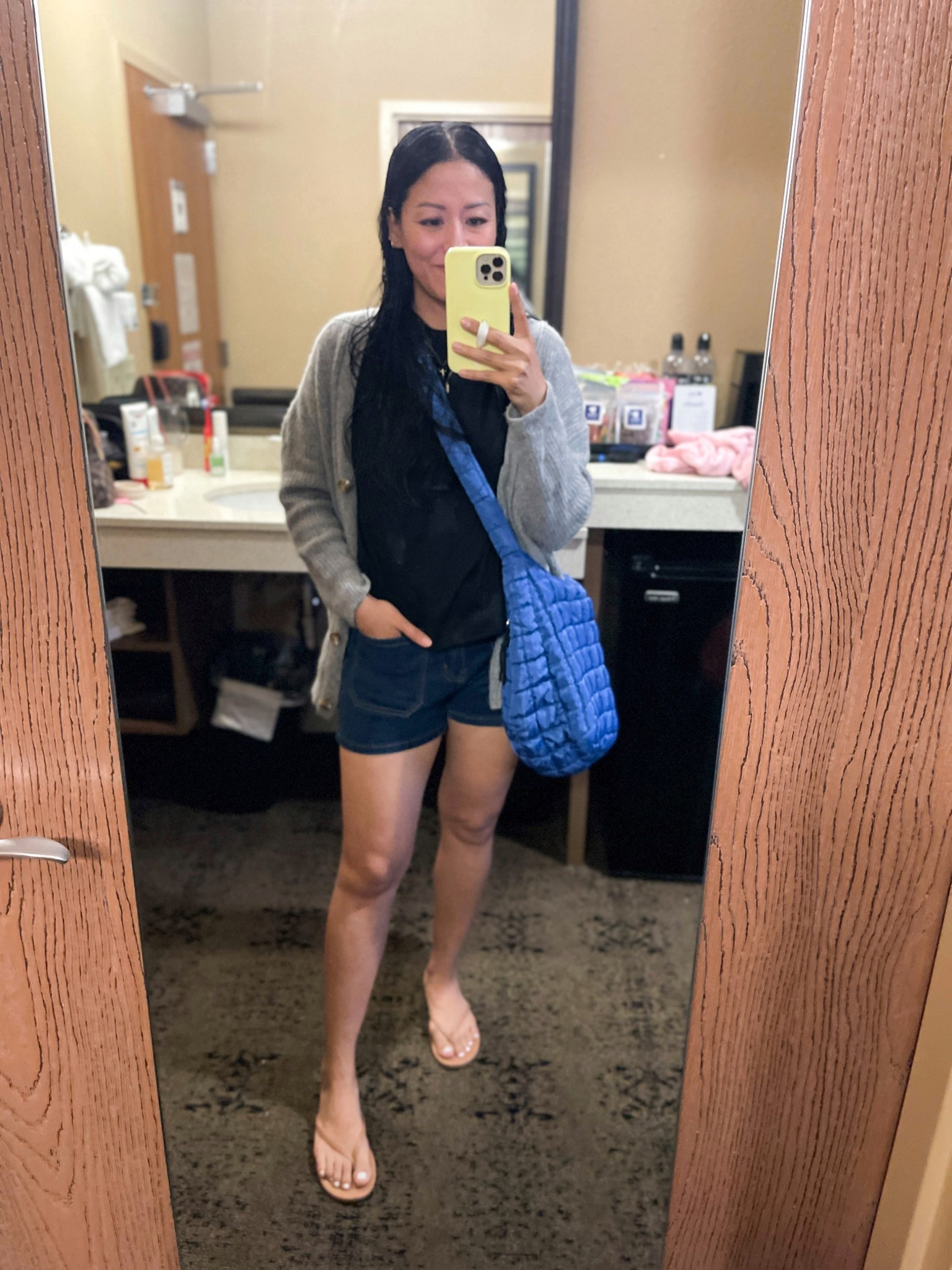 Size XS tee & cardigan
Size Medium shorts
Sandals are true to size

Mongolian cashmere 

#LTKStyleTip #LTKOver40 #LTKSaleAlert