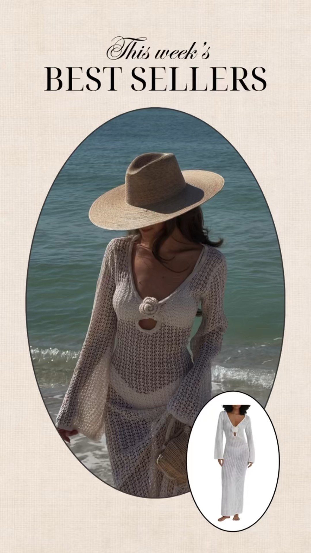 This beach cover up was a weekly best seller 🤎

Summer fashion, beachwear, swimwear, Amazon fashion, Amazon finds, spring break 

#LTKTravel #LTKootd #LTKSaleAlert