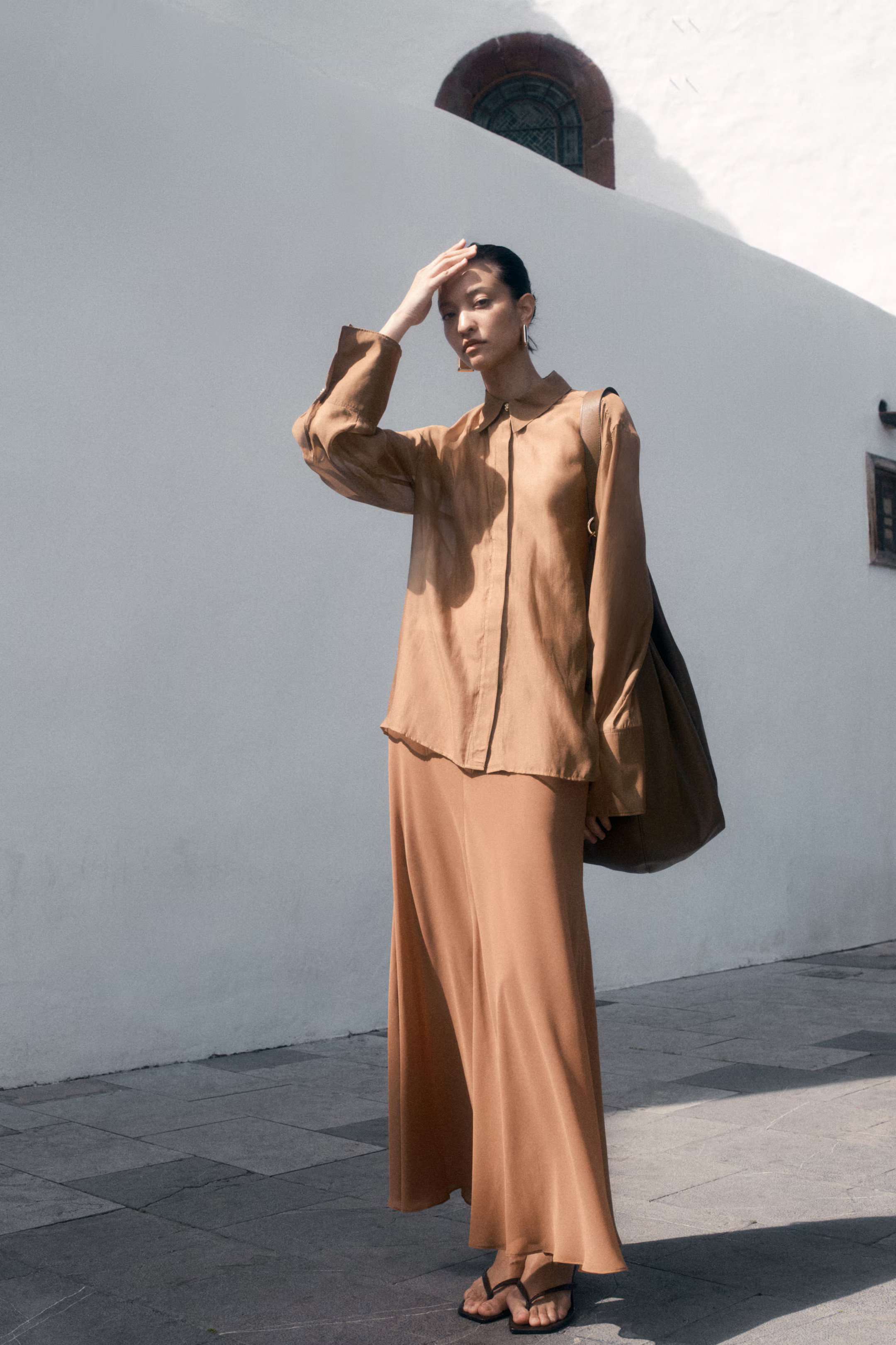 Chiffon maxi skirt | H&M (US + CA)