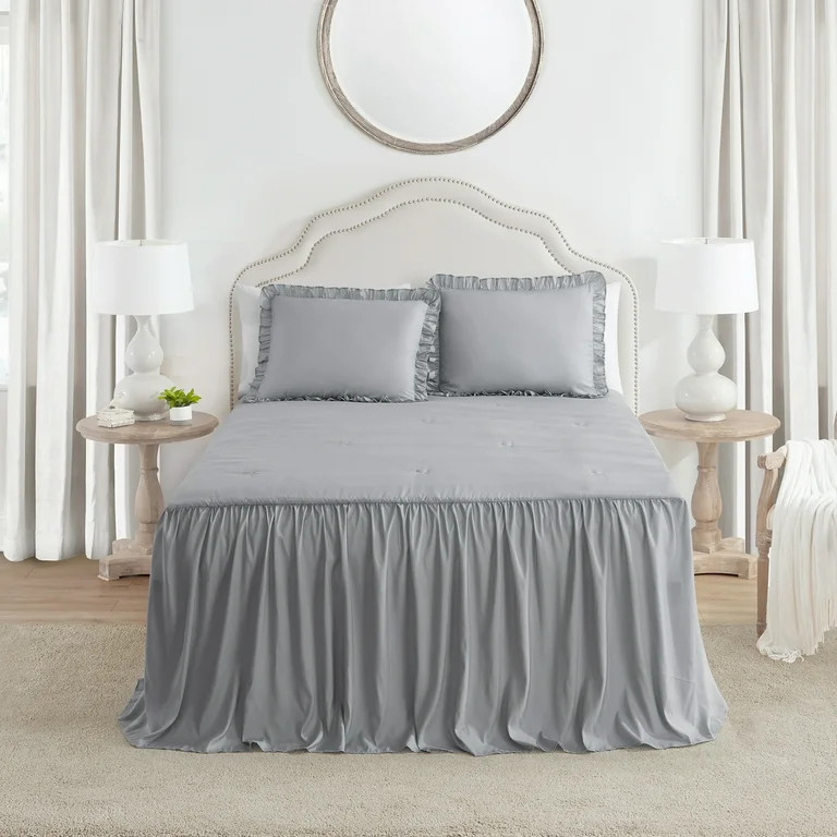 My Texas House Angelina 2-Piece Bedspread Set, Twin with Bedspread and Sham | Walmart (US)