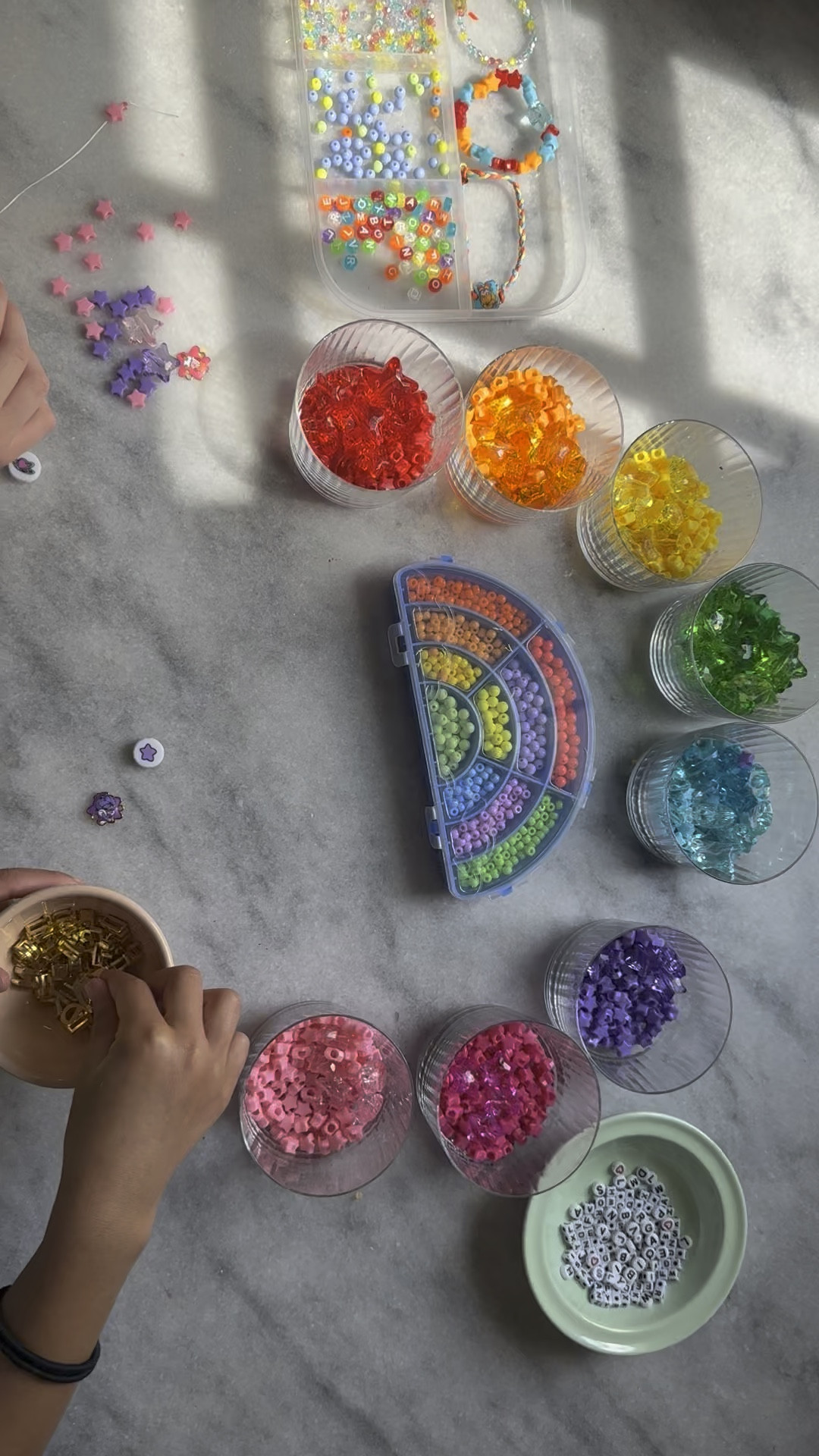 Cutest star beads for making star sprinkle bracelets!💫💕⭐️

#LTKmomlife #LTKstorytime #LTKKids