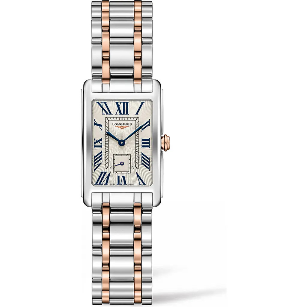 Longines DolceVita Bracelet Watch, 20.8mm x 32mm in Silver at Nordstrom | Nordstrom