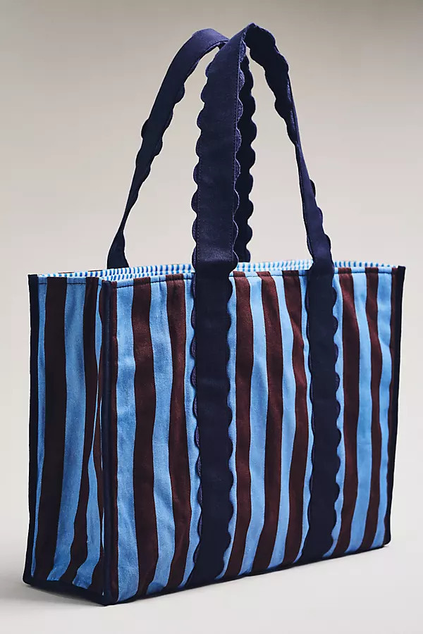 Patterned Canvas Tote | Anthropologie (US)