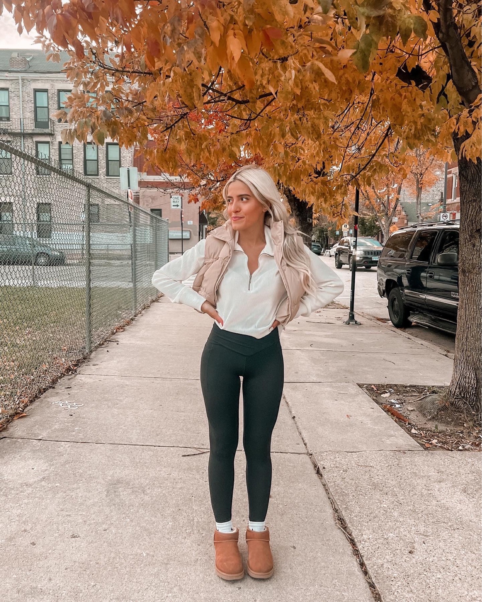 Fall outfit on repeat 🍂 


#falloutfitinspo #falltrends #puffervest #uggboots #aestheticpics #fallaesthetic #pinterestgirl #pinterestoutfit #fallfoliage #chicagogirl #fallootd 

#LTKU #LTKSeasonal #LTKHoliday