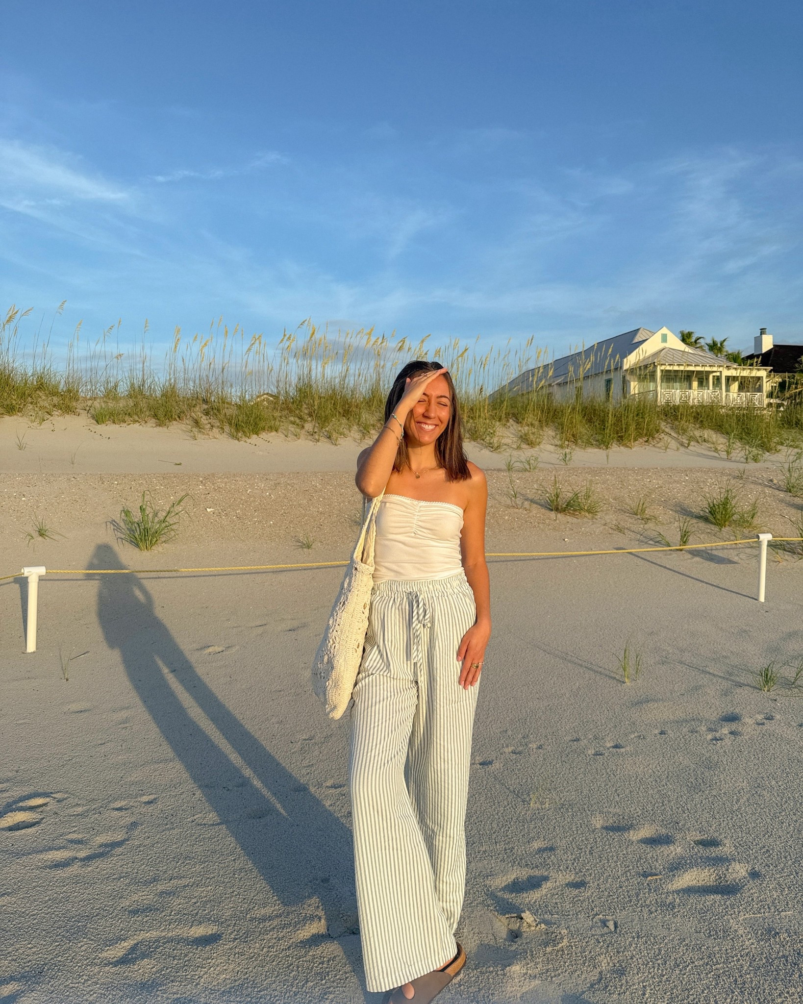 beachy summer outfit. summer vacation outfits. striped pants for summer. european summer outfit. east coast summer outfit. casual summer outfit ideas. summer outfit inspo.

#LTKSummerEdit