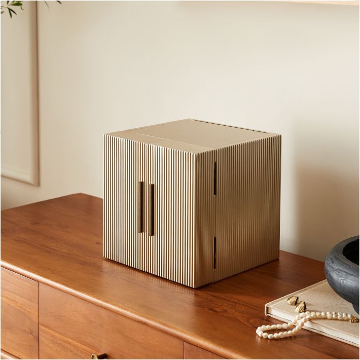 Modern Fluted Jewelry Boxes | West Elm (US)