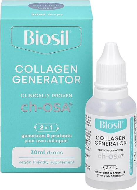 Biosil Collagen Generator - 1 fl oz Drops - with Patented ch-OSA Complex - Generates & Protects Y... | Amazon (US)