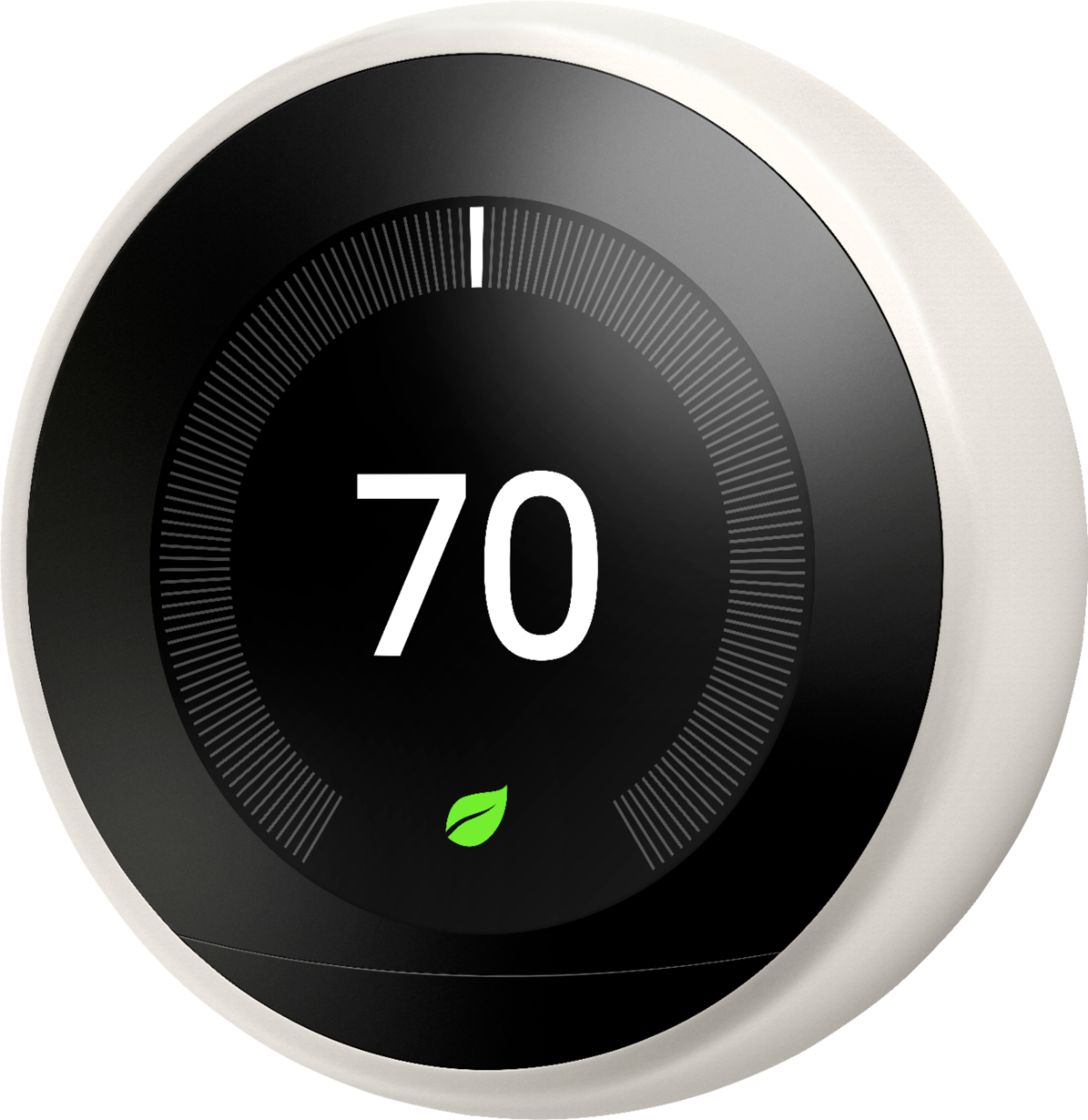 Google Nest Learning Smart Wifi Thermostat White T3017US - Best Buy | Best Buy U.S.