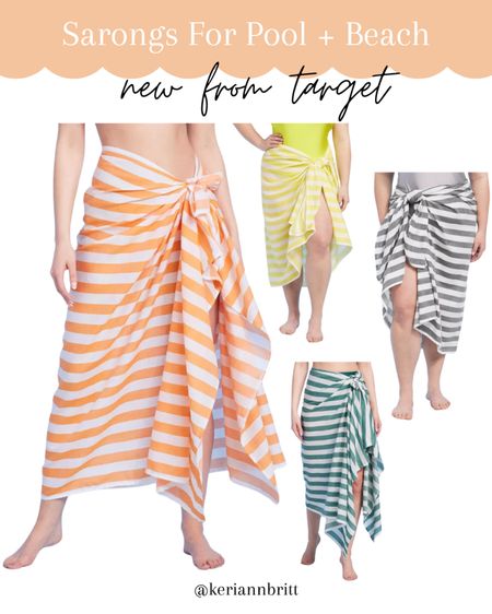 Sarongs for pool or beach

Target style / target new arrivals / summer clothes / summer outside / pool cover up / swim cover up / swimsuit cover / vacation style 

#LTKStyleTip #LTKFindsUnder50 #LTKSwim