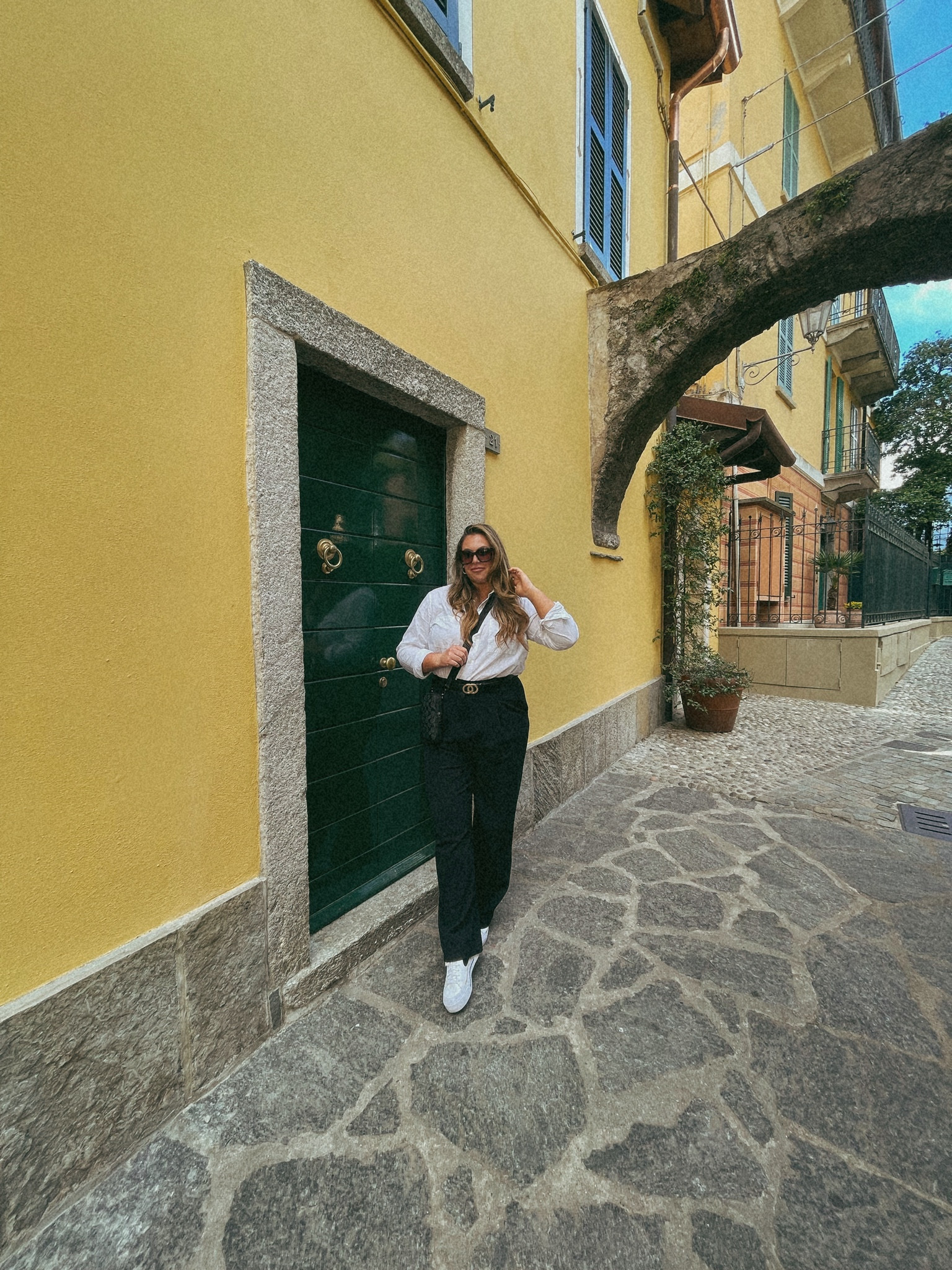 Bongiornio from Lake Como #workwear 
#travel 
#blackandwhite 
#travelstyle 
#blacktrousers 
#style 

#LTKfindsunder50 #LTKtravel #LTKmidsize