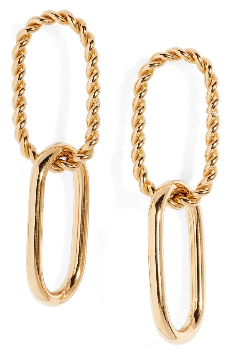 Knotty Twisted Link Drop Earrings | Nordstrom | Nordstrom