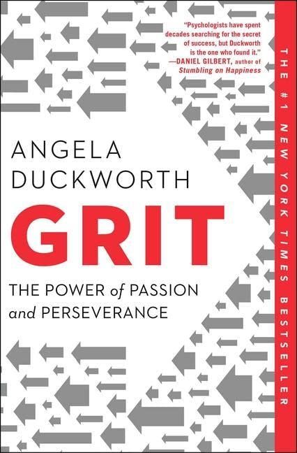 Grit: The Power of Passion and Perseverance    Paperback – August 21, 2018 | Amazon (US)