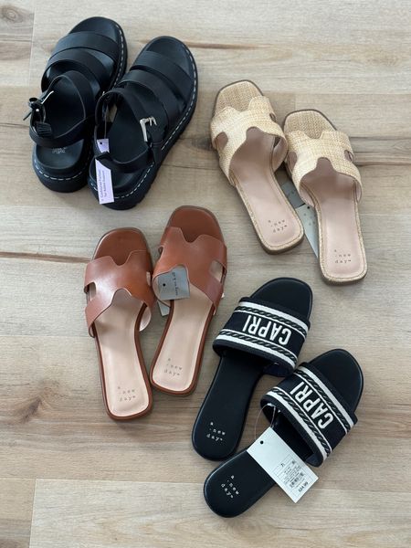 Designer inspired spring/summer sandals currently buy one get one 50% off! 

#LTKSeasonal #LTKsalealert #LTKfindsunder50