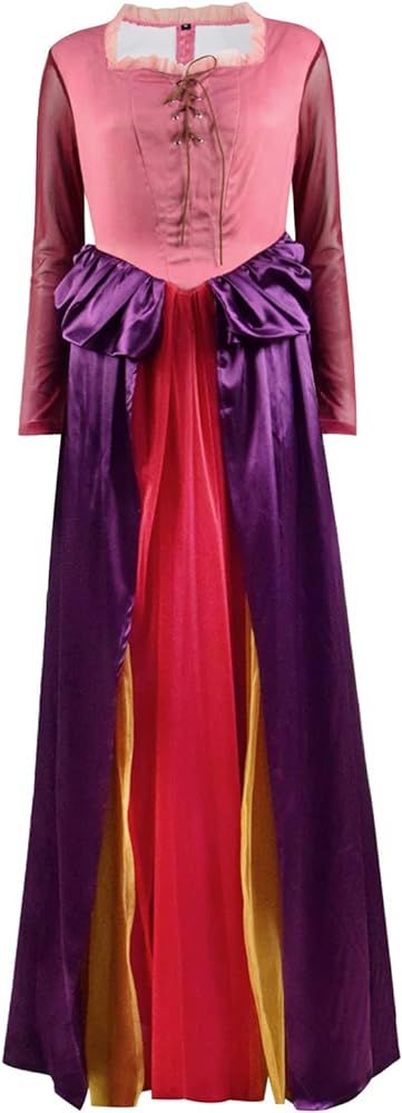 Skycos Winifred Sanderson Cosplay Costume Dress Sarah Mary Sanderson Costume Skirt Outfits for Hallo | Amazon (US)