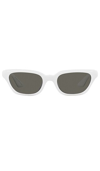 X Khaite 1983C Sunglasses in White | Revolve Clothing (Global)