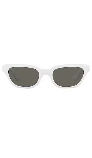 X Khaite 1983C Sunglasses in White | Revolve Clothing (Global)
