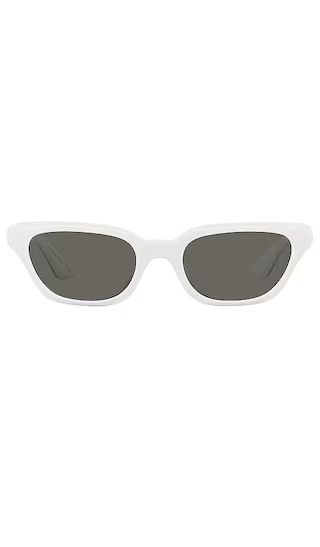 X Khaite 1983C Sunglasses in White | Revolve Clothing (Global)
