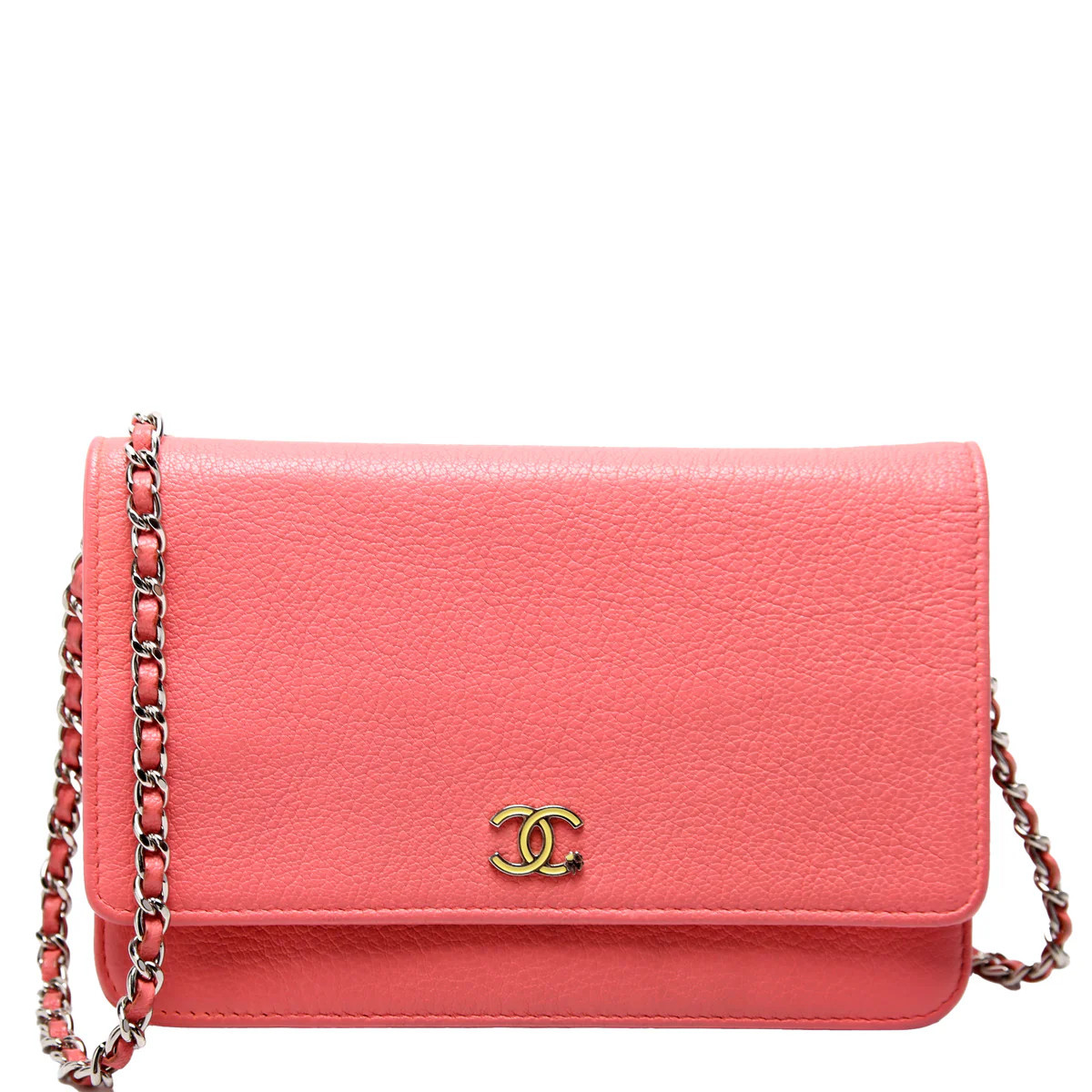 WOC CC Lucky Clover Charm Pink | Keeks Designer Handbags