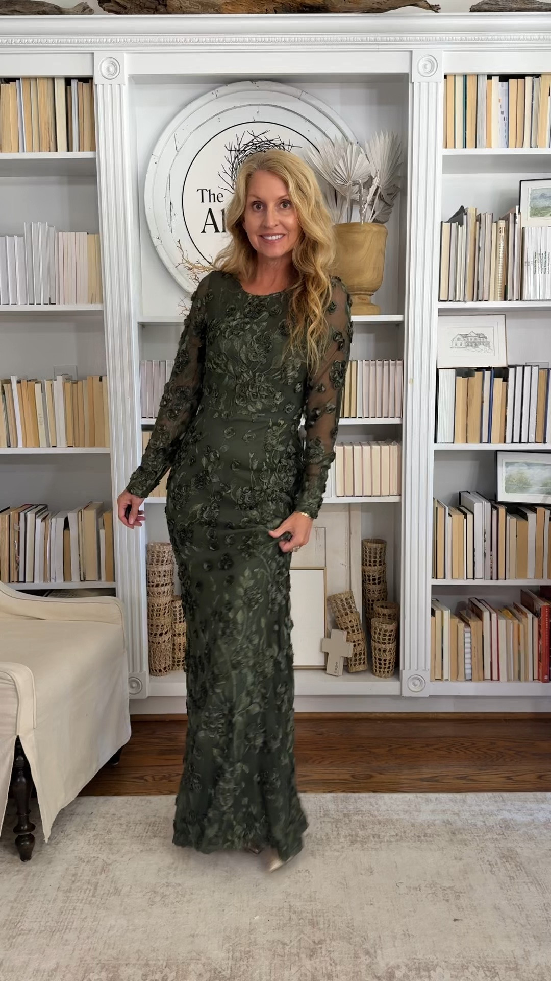If you want a little coverage without sacrificing style 🤍
Long sleeves, flattering and still modern and elevated

Dress name
“Ruby" Raised Flowers Long Sleeve Dress

formal dresses, wedding guest dresses, mother of the bride dresses, mother of the groom dresses, elegant formal wear, dresses with sleeves, modest formal dresses, classy wedding guest outfit, black tie wedding attire, midi formal dresses, flattering formal dresses, modern formal dresses, formal dresses for women over 40, formal dresses for women over 50, sophisticated dresses, evening dresses, cocktail dresses, spring wedding guest dress, summer wedding guest dress, formal fashion, timeless style, elevated dresses, neutral formal wear, chic occasion dresses, MOB dress inspiration, MOG dress inspiration, wedding season style, feminine formal wear, polished style, dressy outfit ideas, elegant midi dresses
#FormalDress #WeddingGuestDress #MotherOfTheBride #MotherOfTheGroom #MOBDress #MOGDress #WeddingGuestStyle #ElegantStyle #FormalWear #OccasionDress #ClassyStyle #TimelessFashion #Over40Style 
#Over50Style #MidiDress #WeddingSeason

#LTKWedding #LTKOver40