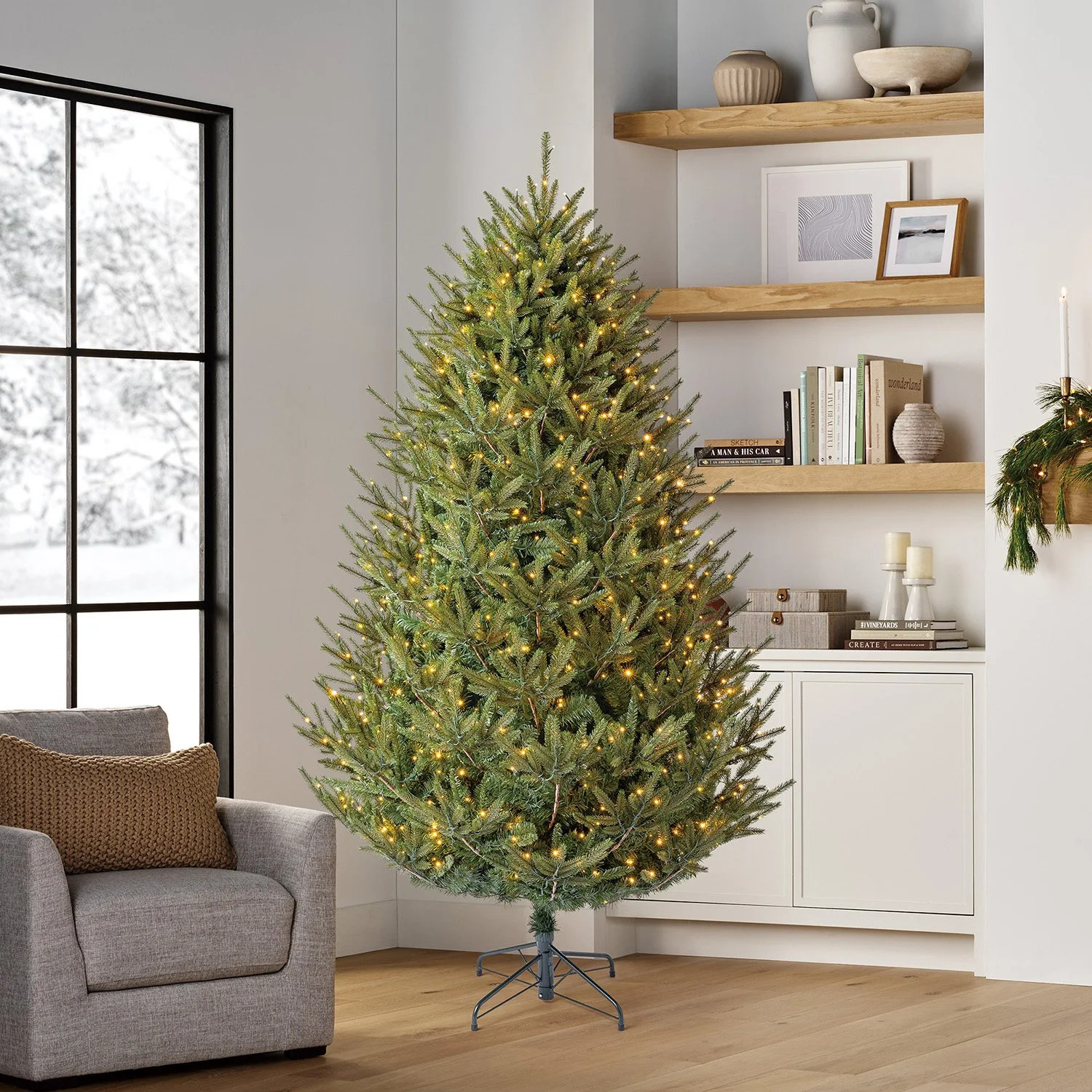 Member's Mark 7.5' Duchess Fir Pre-Lit Christmas Tree | Sam's Club