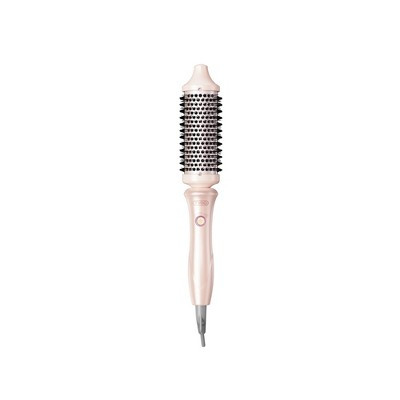 TYMO Stylux 1.7" Thermal Brush - Champagne Pink: Beauty Purpose Curling, All Hair Types, 20s Heating Time | Target