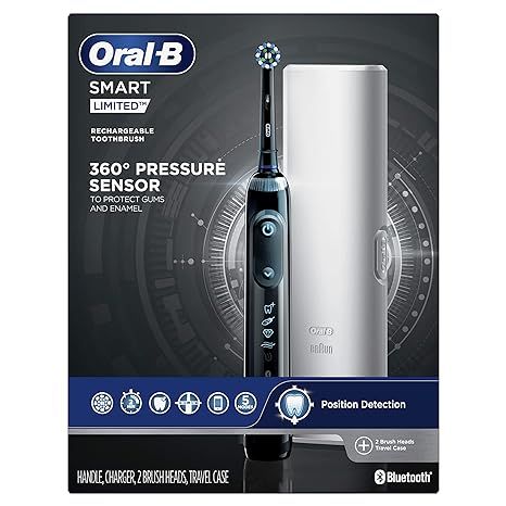 Oral-B Smart Limited Electric Toothbrush, Black | Amazon (US)