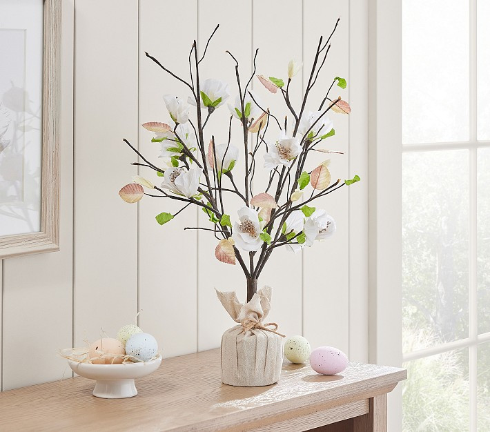 Crepe Paper Easter Tree | Pottery Barn Kids