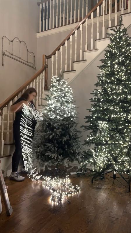 Another New Lighting Recipe 👇

This tree is lit!  Here’s a 6.5 foot flocked tree with 4,500 lights.  Isn’t she amazing !

Want to know this lighting recipe?  You’ll need 3 connectable 49.5 foot cluster lights for this sparkling lighting set up.

If these cluster lights are sold out when you find this post, check out the snake lights.  They are a great option.  They are the same lights on a longer wire giving you more coverage.

#LTKSeasonal #LTKhome #LTKHoliday