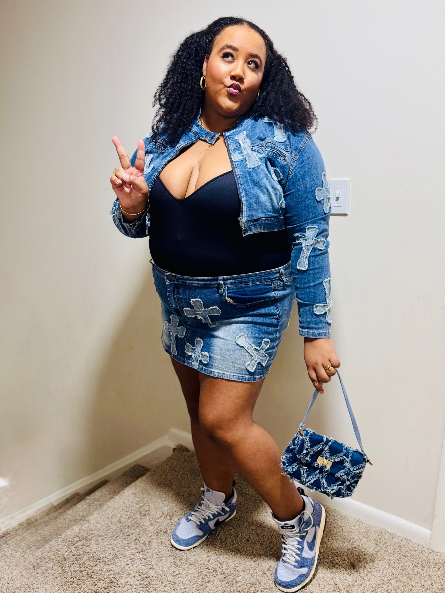 Denim skirt set (Fashion Nova)

#LTKStyleTip #LTKSeasonal #LTKPlusSize