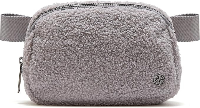 Pander Fanny pack Everywhere Fleece Belt Bag for Women and Men with Adjustable strap Belt, 1L. (L... | Amazon (US)