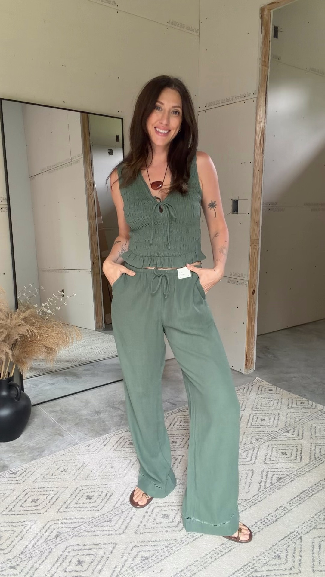 This set is very comfortable and I love that you can mix and match it. I did a small top and medium bottoms

#LTKootd #LTKSaleAlert #LTKSeasonal