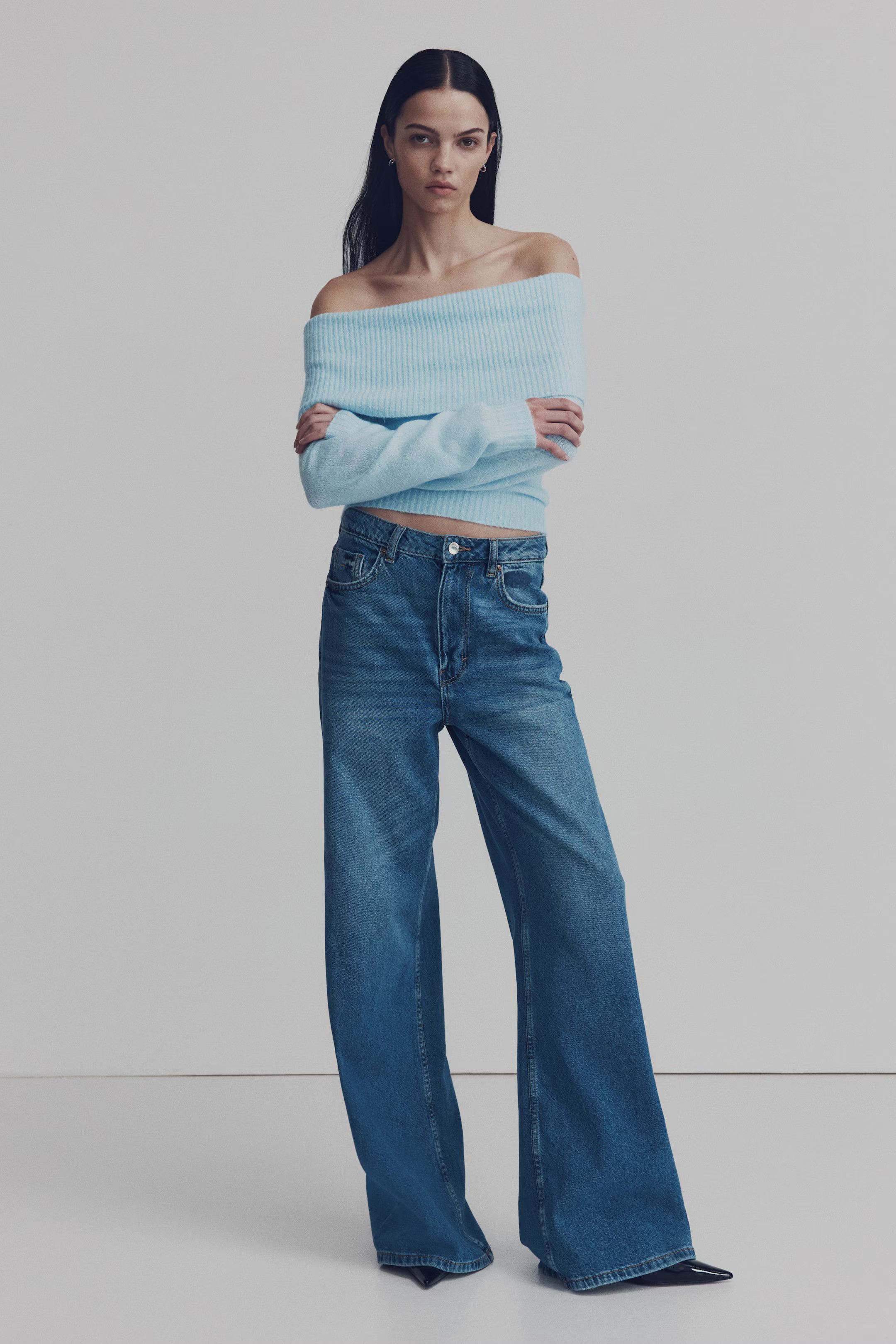 Off-the-Shoulder Sweater | H&M (US + CA)