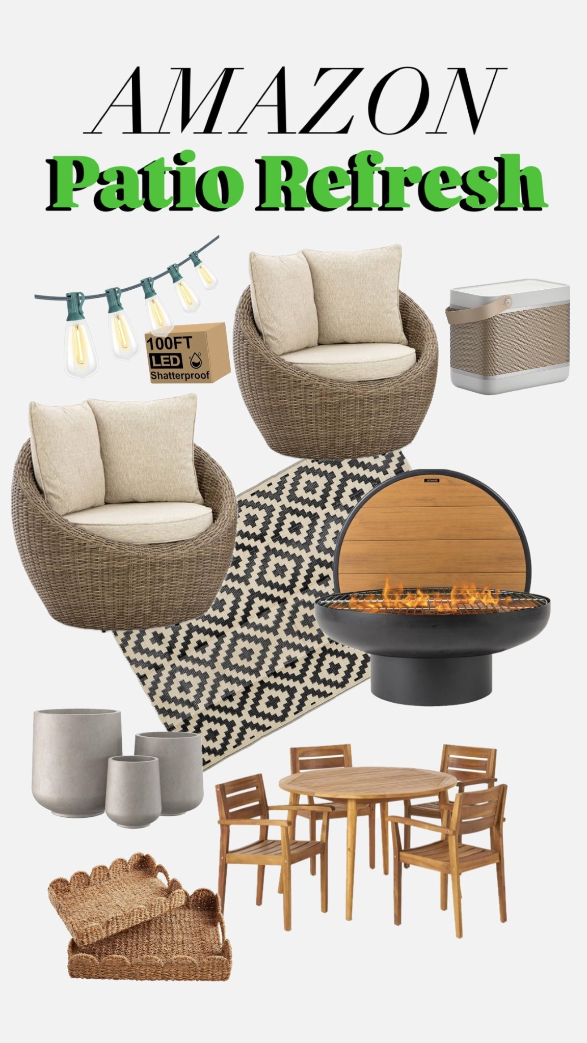 Patio refresh 🫶🏼

#LTKSaleAlert #LTKSeasonal #LTKHome