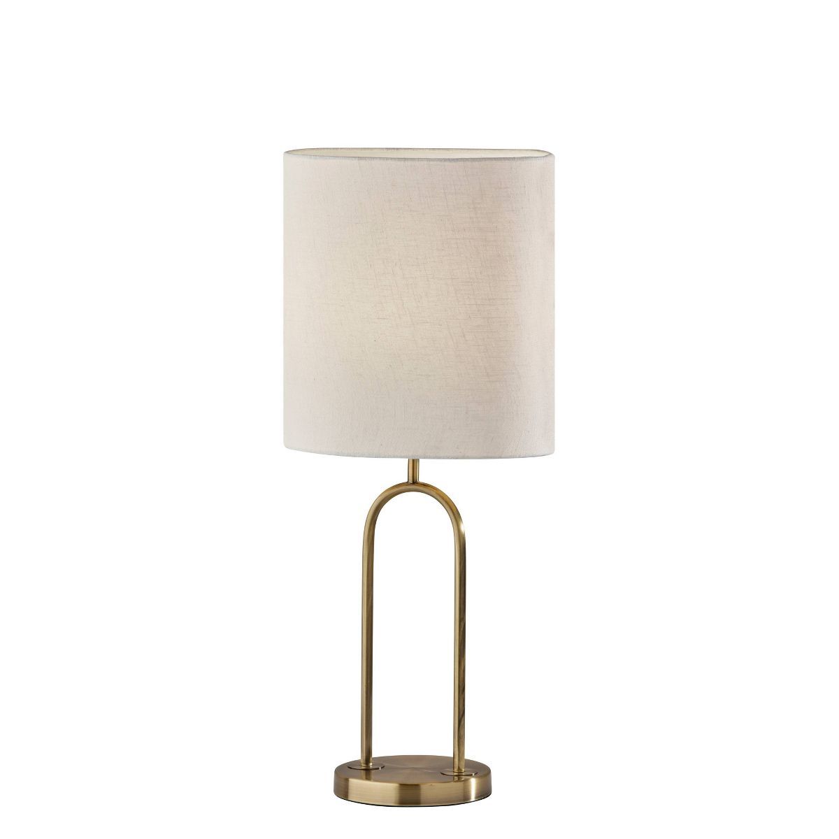 Joey Table Lamp Antique Brass - Adesso | Target