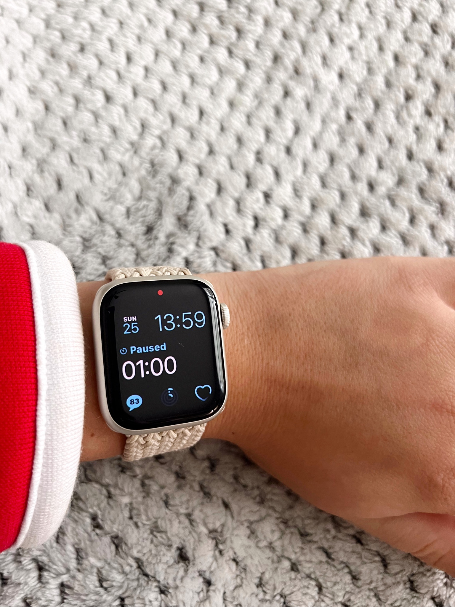 apple watch band dupe!!! my favorite amazon apple watch band!! so great for everyday wear and wearing to work as a nurse!!! you can even wash it super easily w soap and water or in the washer!!!

ONLY $10 on amazon!!!!

#LTKsalealert #LTKfit #LTKworkwear