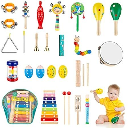 Childom Kids Musical Instruments Musical Instruments Wood Xylophone for Kids Children, Child Wood... | Amazon (US)