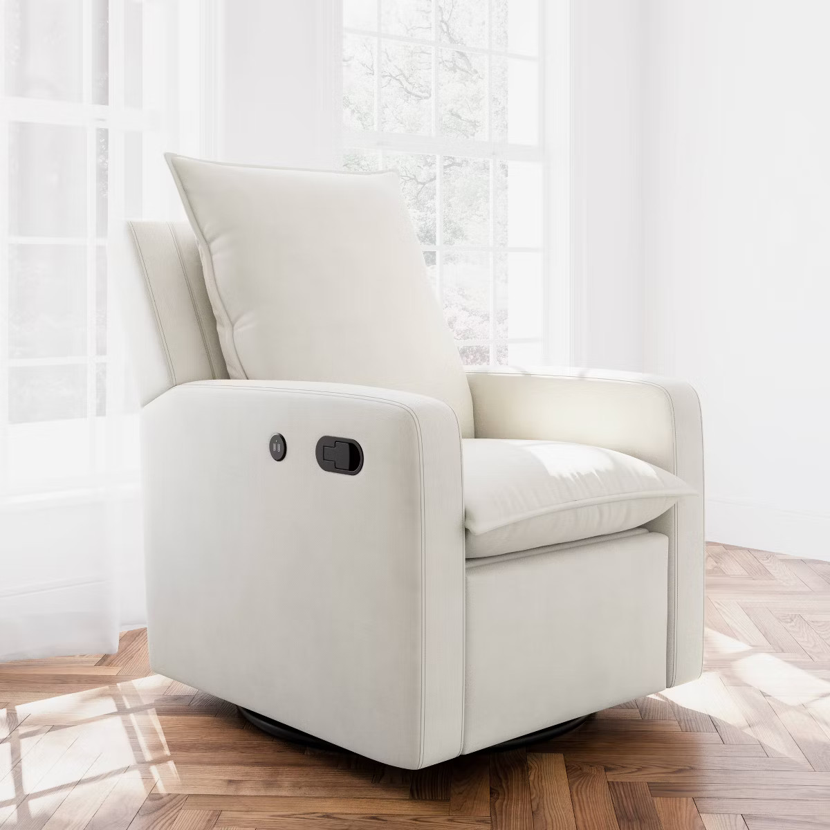 Storkcraft Timeless Side Lever Reclining Glider with USB Charging Port | Target