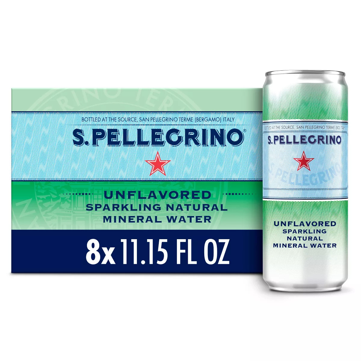S.Pellegrino Mineral Sparkling Water - 8pk/11.15 fl oz Cans | Target