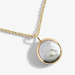 Summer Solstice Coin Pearl Necklace | Joma Jewellery