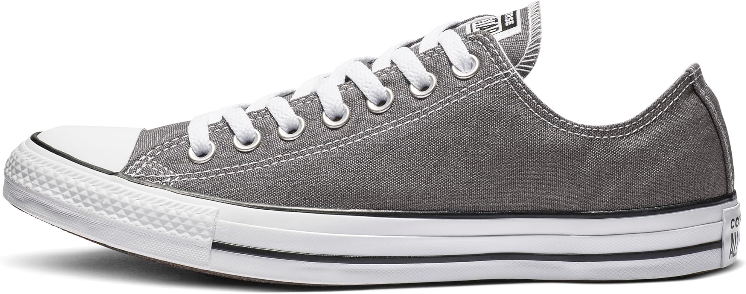 Amazon.com | Converse Unisex Chuck Taylor All Star Canvas OX, Charcoal, 3 | Fashion Sneakers | Amazon (US)