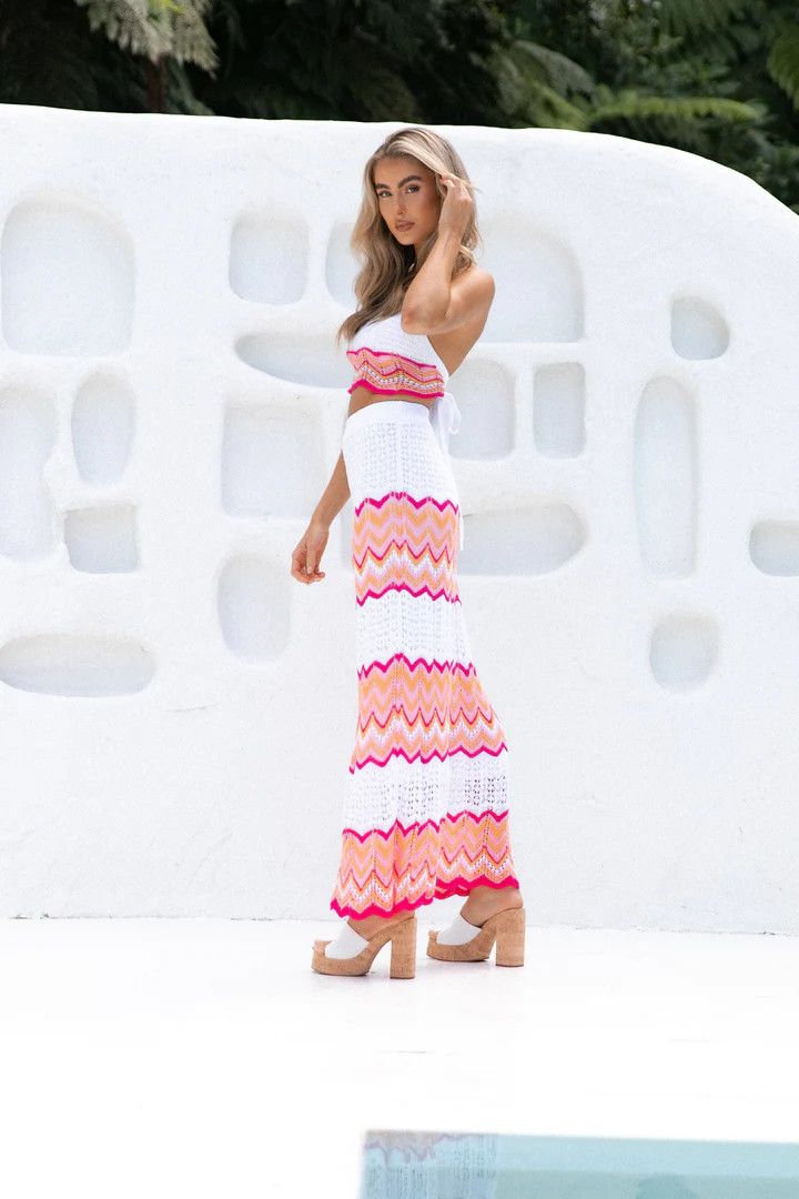 Nova Skirt - Pink | Beach Resort Outfit | Petal & Pup (US)